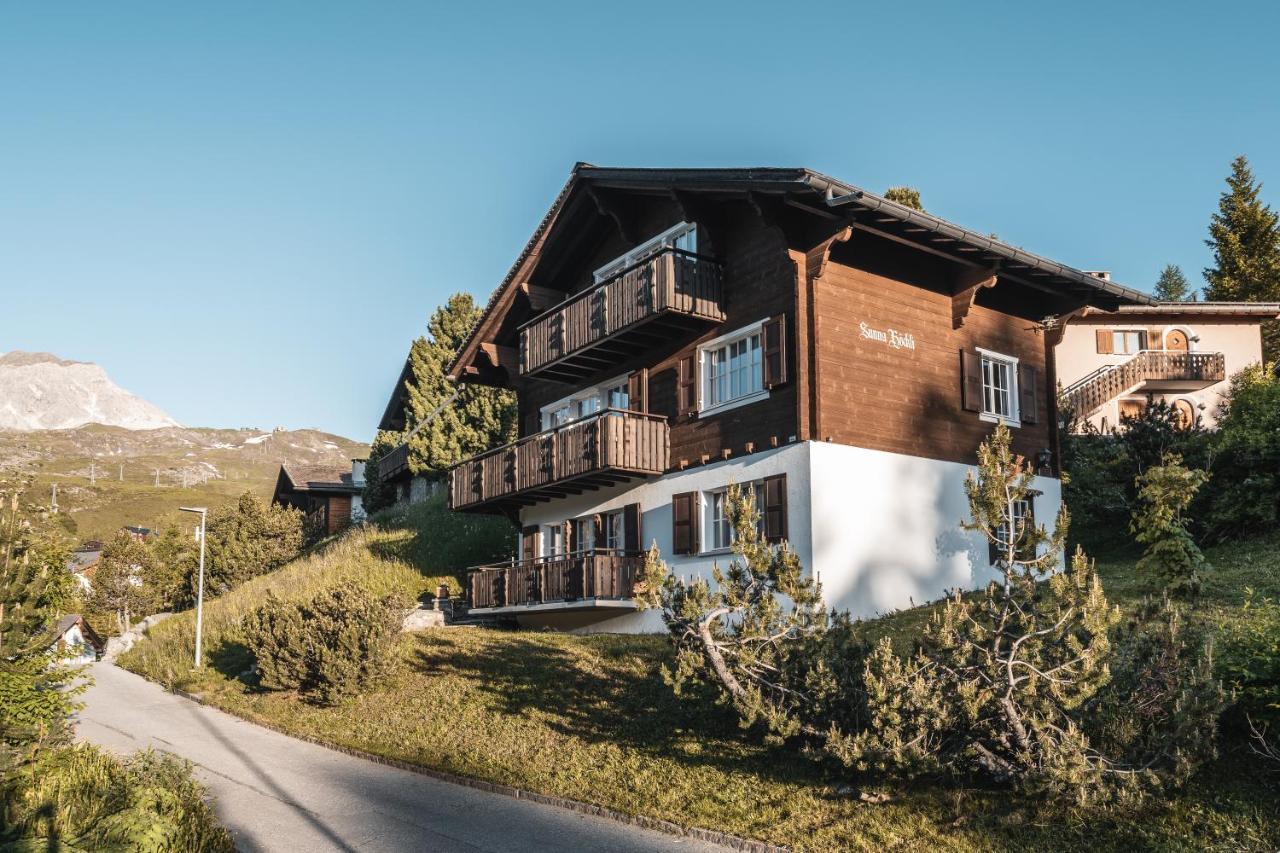 Chalet Sunna Hoeckli - Pistennah Und Ruhig Mit Panoramablick Ароза Екстер'єр фото
